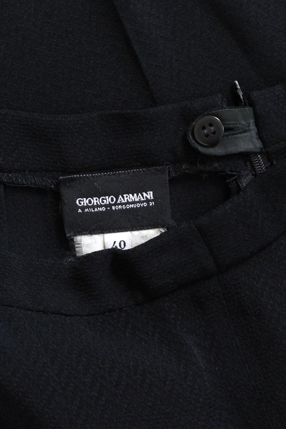 Armani Crepe Slacks M