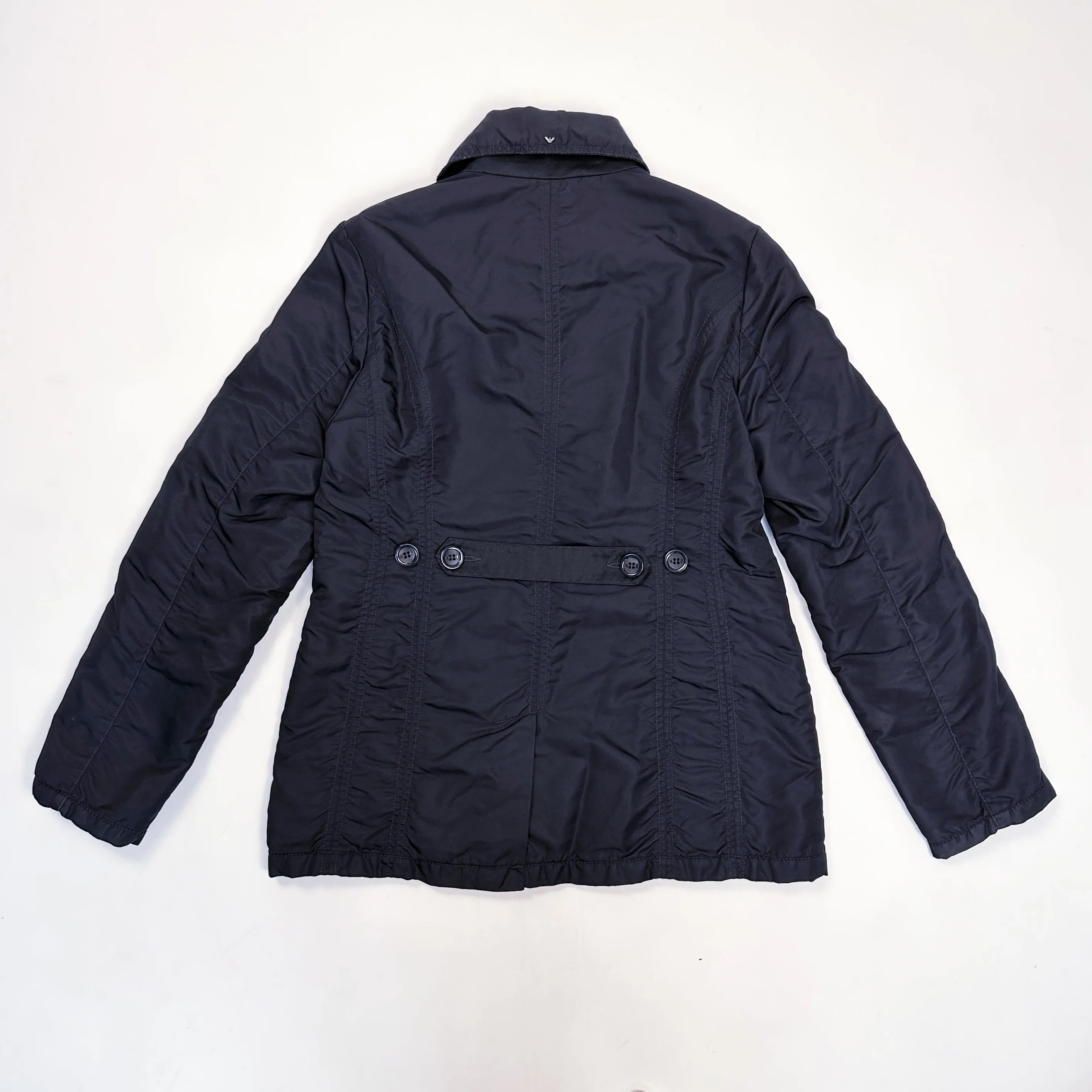 Armani Dark Blue Straight Jacket 1990's