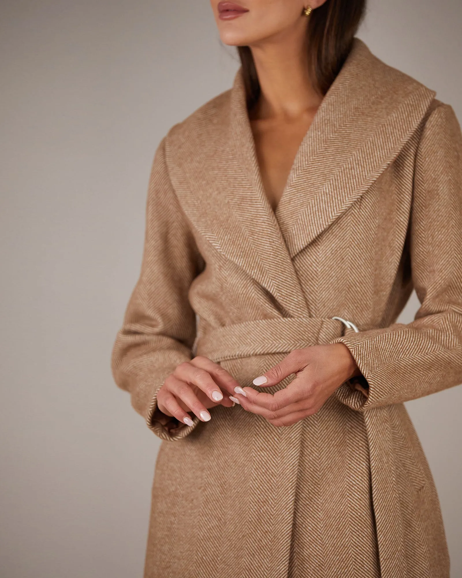 Aspen Wool Coat - Ochre