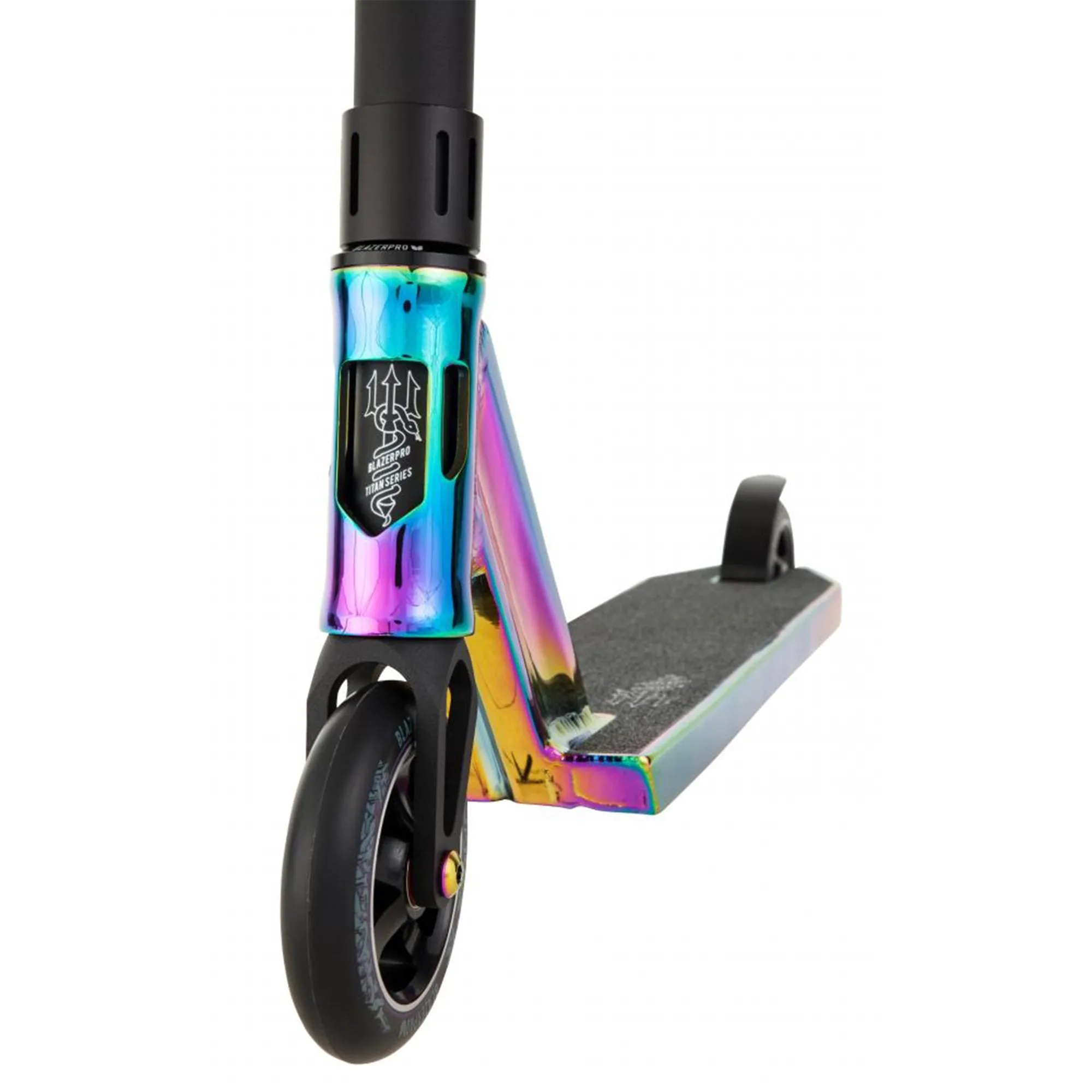 Blazer Pro Scooters Titan Iris Complete Stunt Scooter, NeoChrome