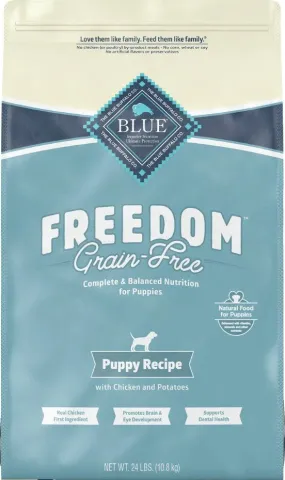 Blue Buffalo Freedom Grain Free Chicken Recipe Puppy Dry Dog Food