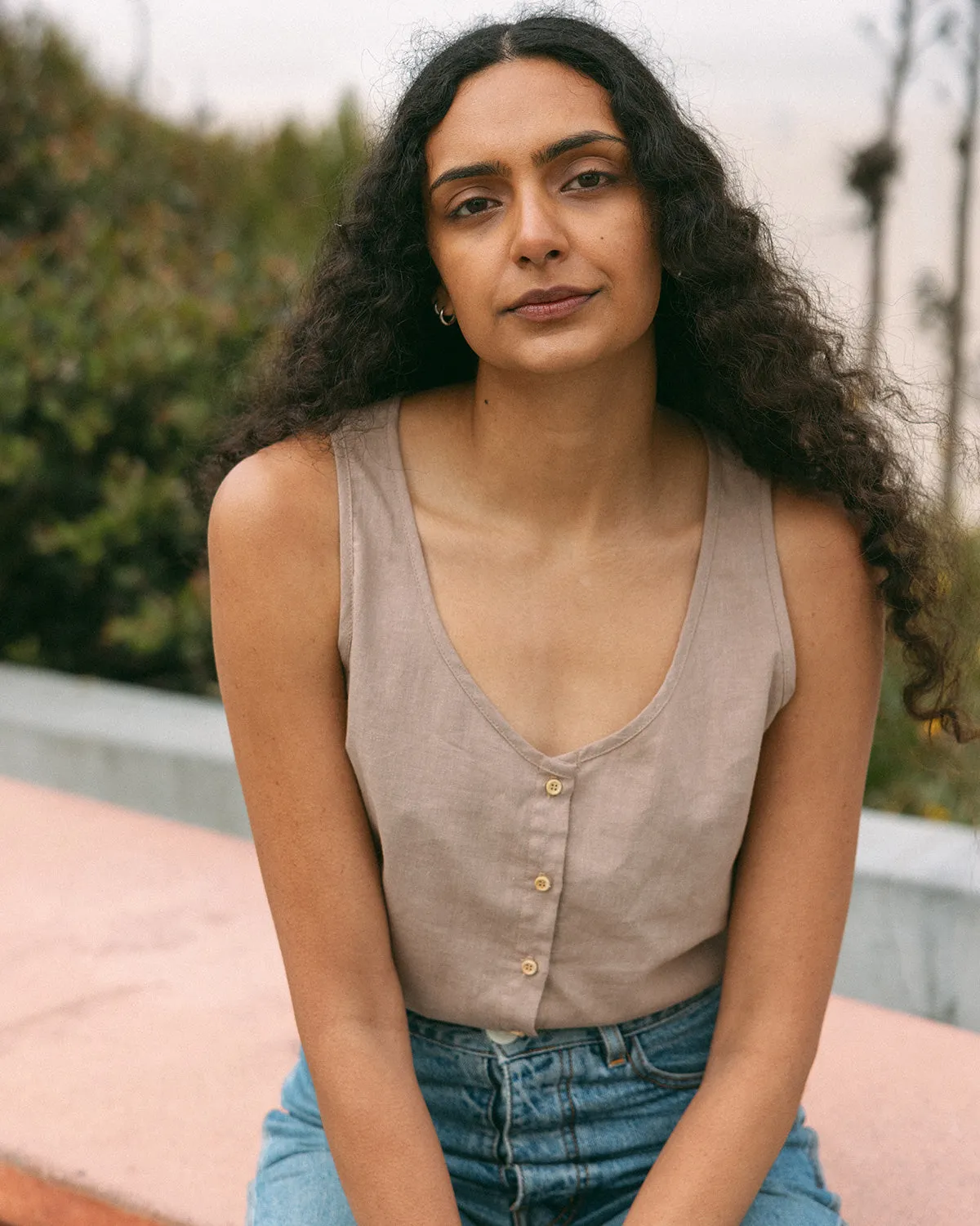 Button Down Tank