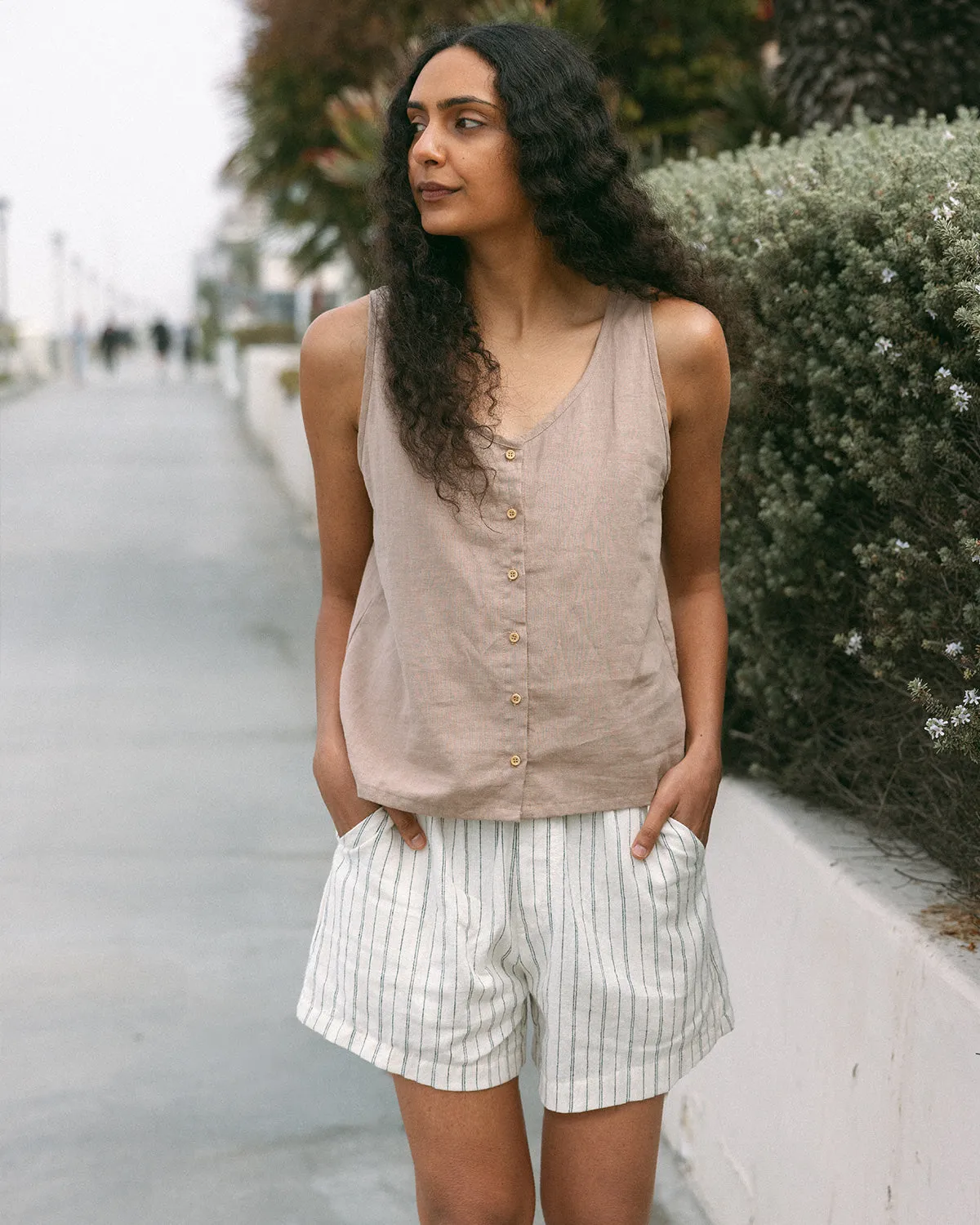 Button Down Tank