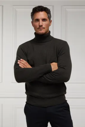 Byron Roll Neck Knit (Charcoal)