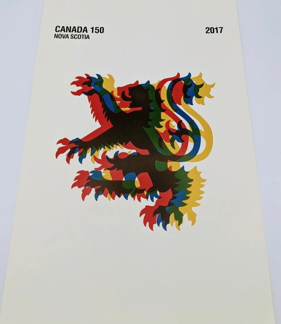 Canada 150 Nova Scotia Souvenir Print (12" x 18") (Final Sale)