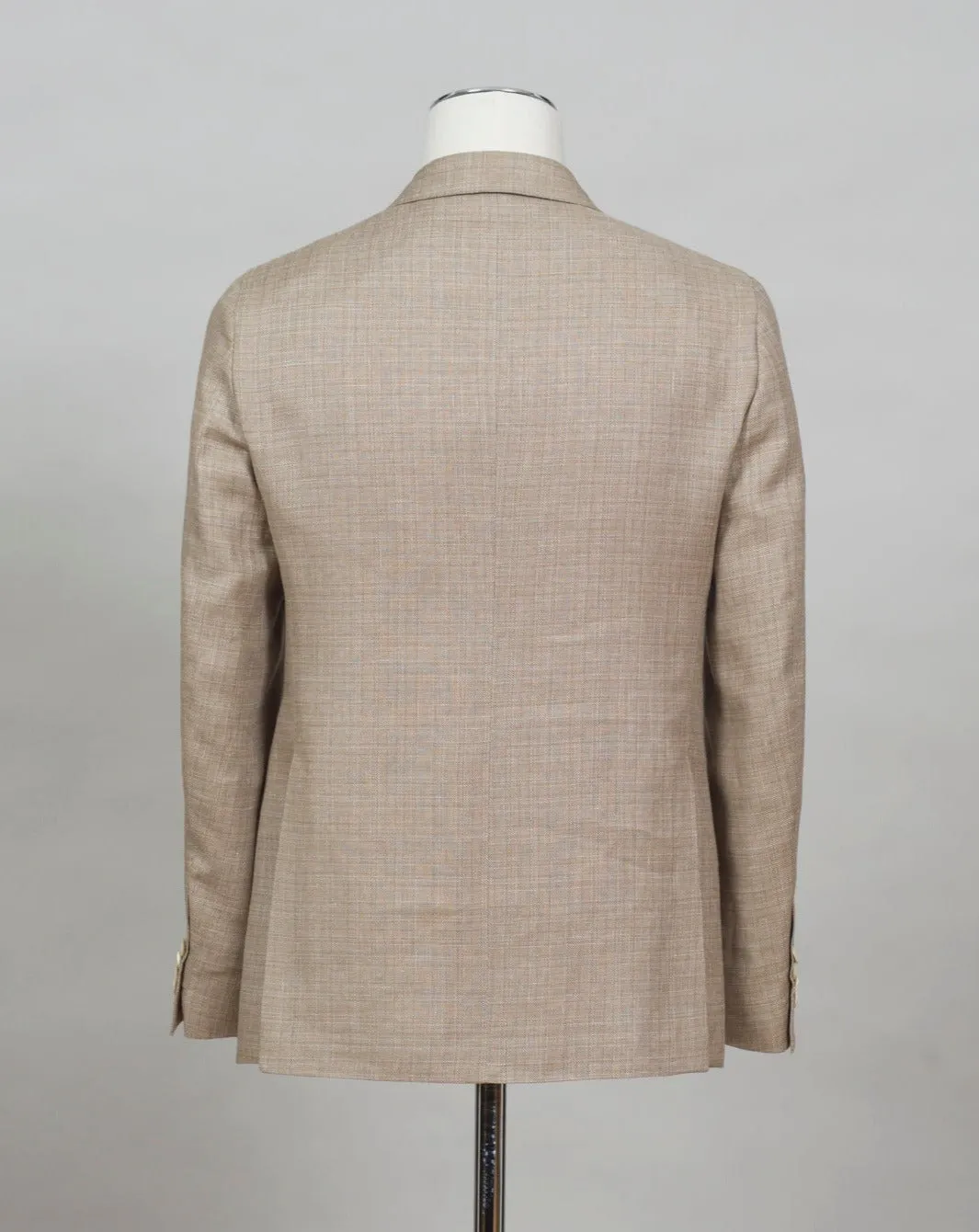 Caruso Linen & Wool Jacket / Beige Melange