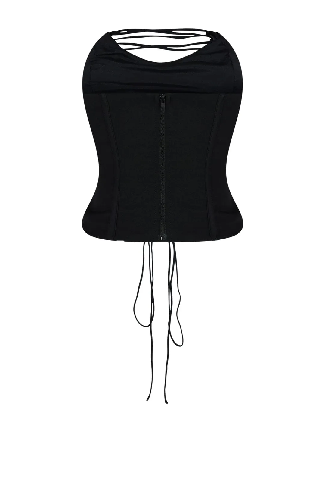 Cause For Concern Lace Up Mid Rise Corset