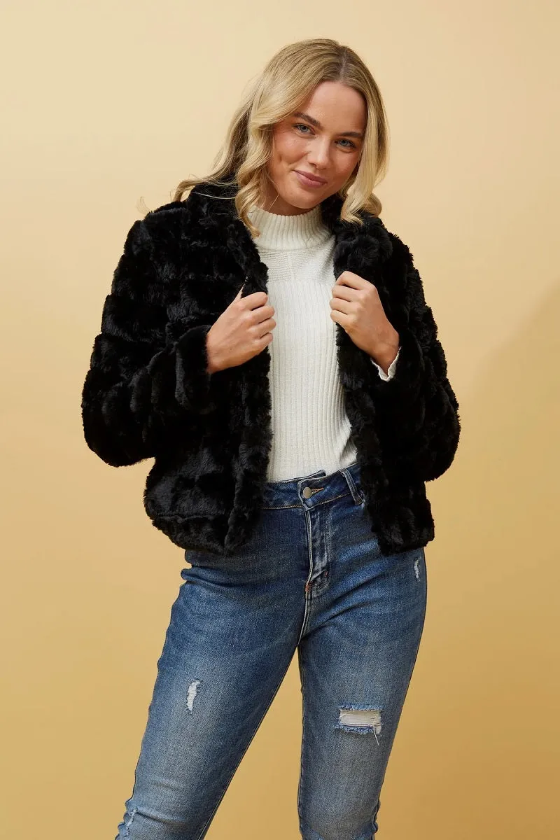 Chantelle Faux Fur Black