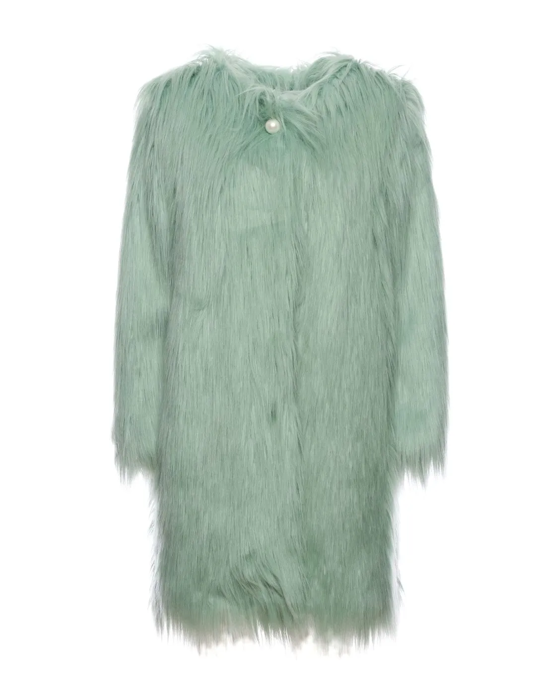 Coat for woman M802KO B0054 LIGHT GREEN ALABAMA MUSE