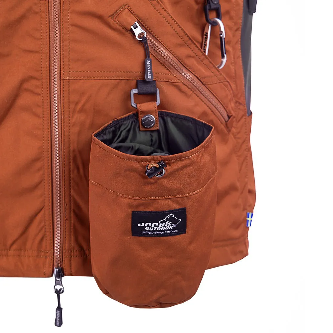 Competition Vest Men (Burnt Orange)