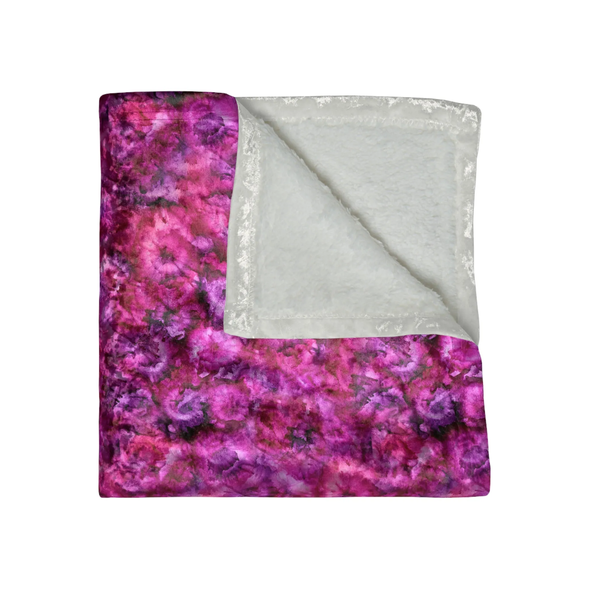 Crushed Velvet Blanket - True Love