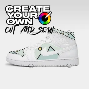 Cut & Sew (Create Your Own) - Jordan 1 Mid Custom