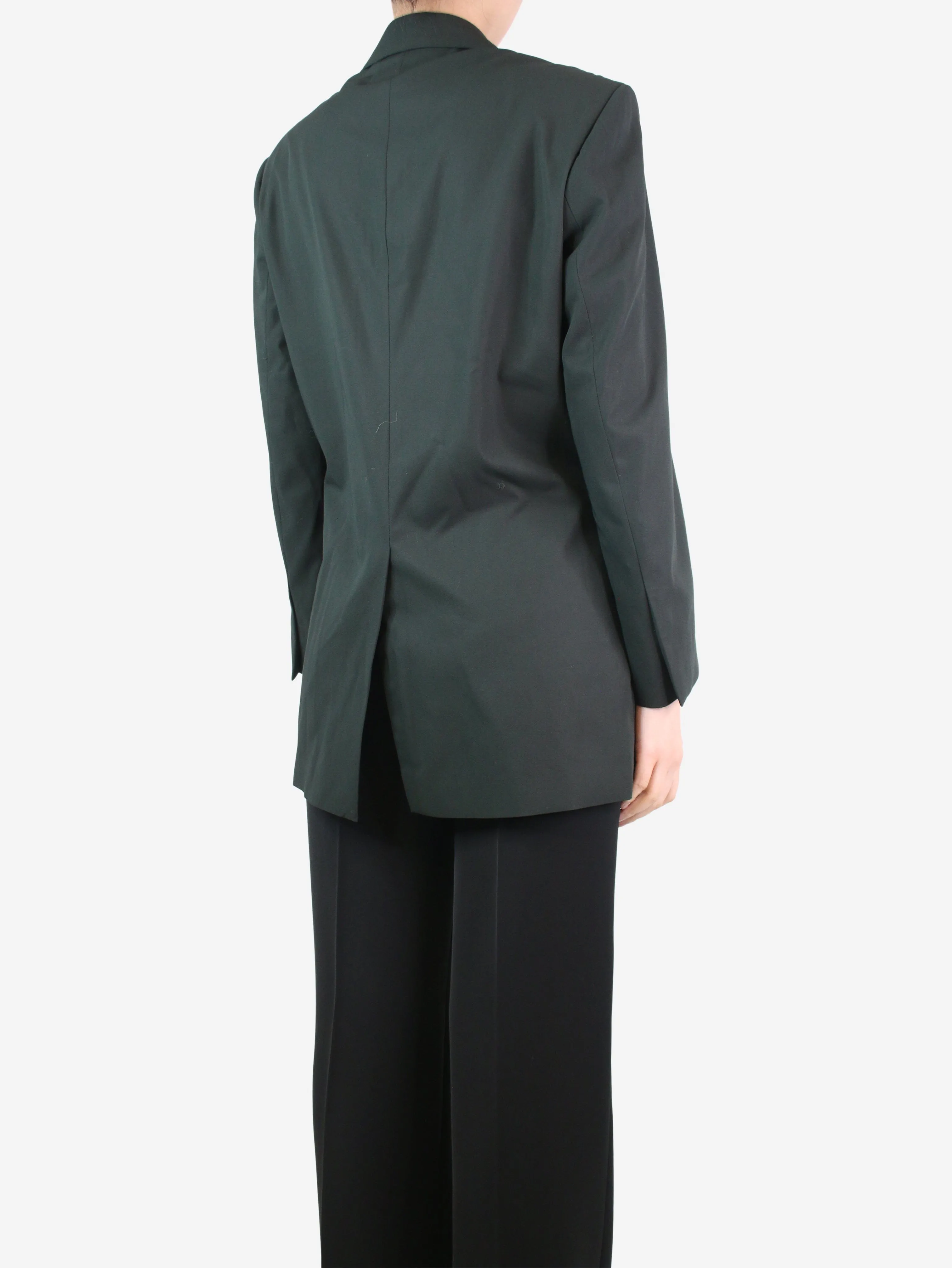 Dark green blazer - size UK 10