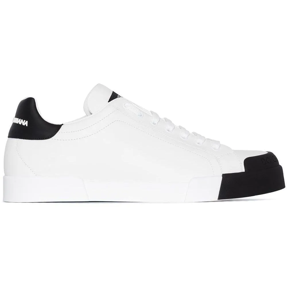 DOLCE & GABANNA Calfskin Nappa Portofino Sneakers