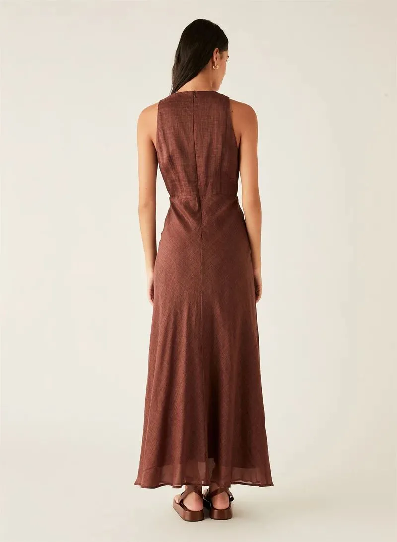 Esmaee Dolce Dress - Cocoa