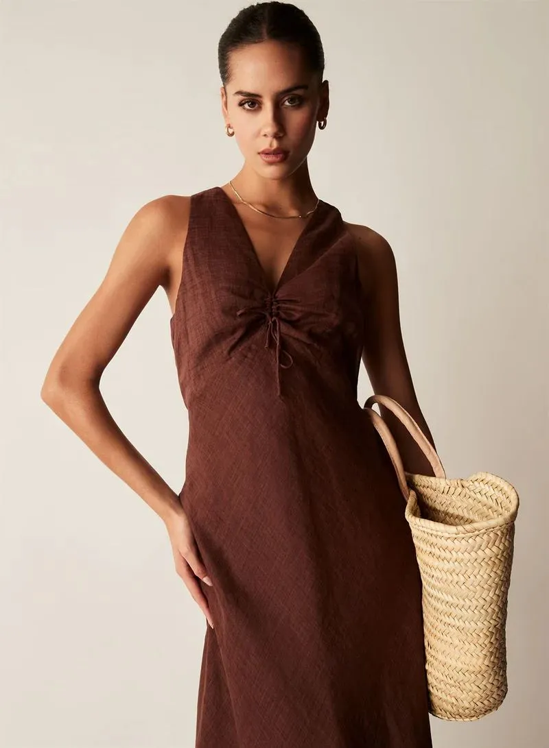 Esmaee Dolce Dress - Cocoa