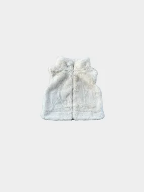 Fur Vest - Cream