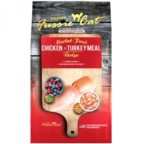 Fussie Cat Market Fresh Grain Free Chicken & Turkey Recipe Dry Cat Food