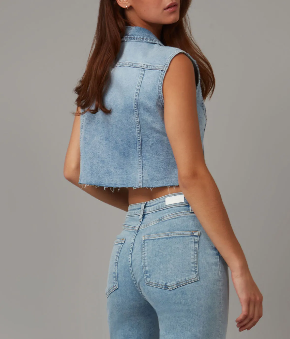 GABBIE-SBS Crop Vest