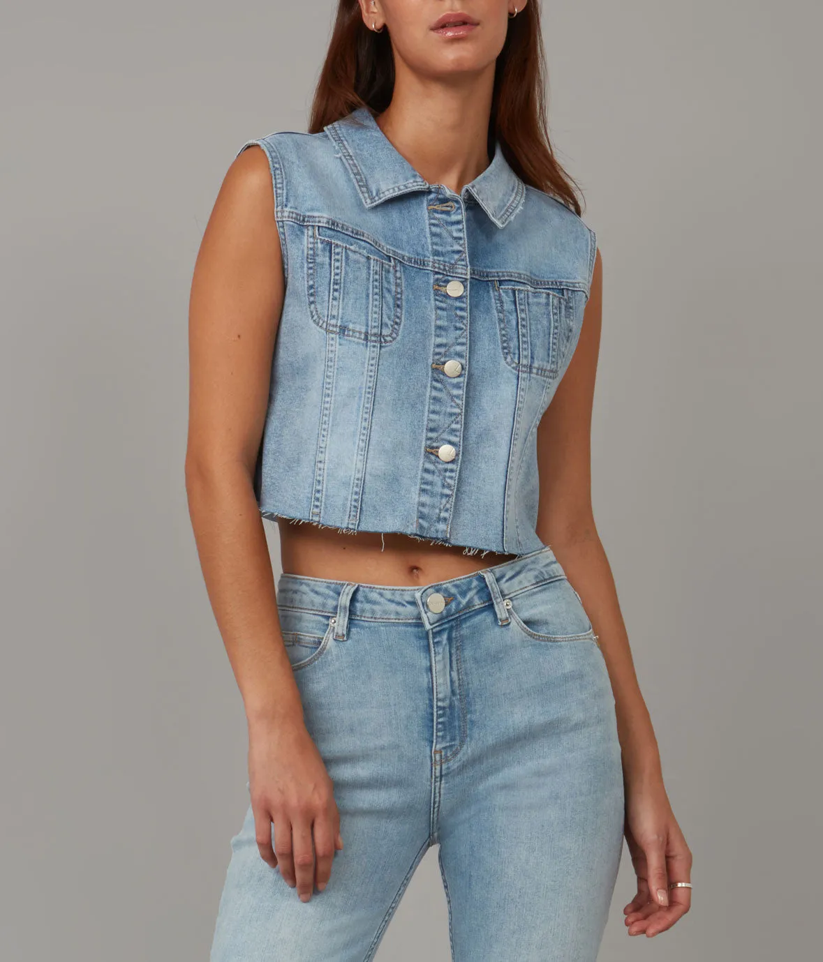 GABBIE-SBS Crop Vest