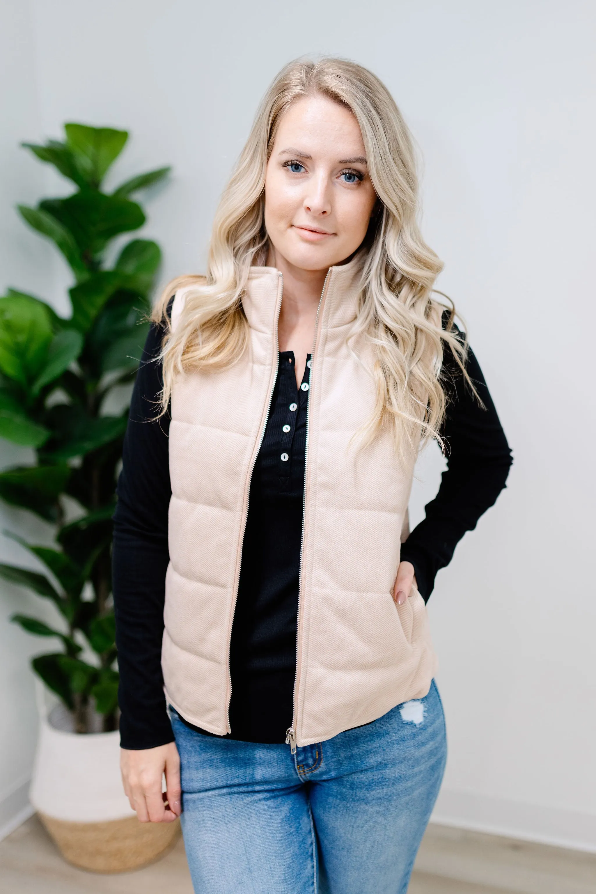 Herringbone Vest