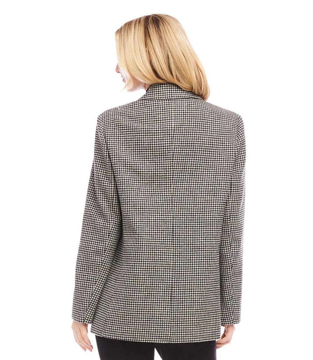 Houndstooth Blazer