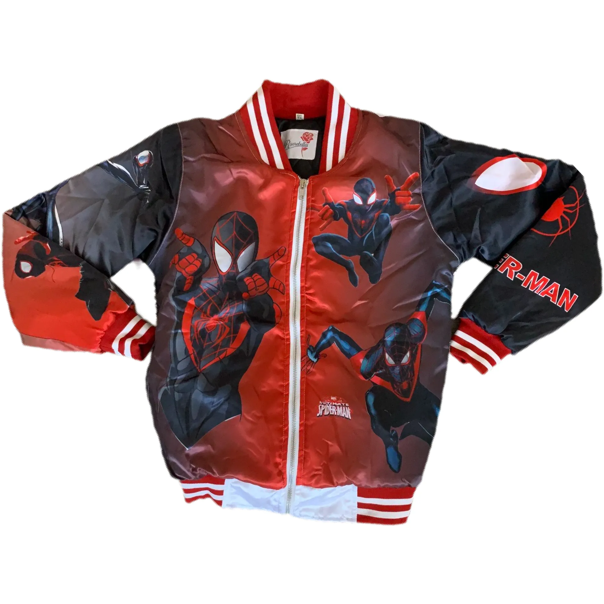 Kids Miles Morales Spider-Man Bomber