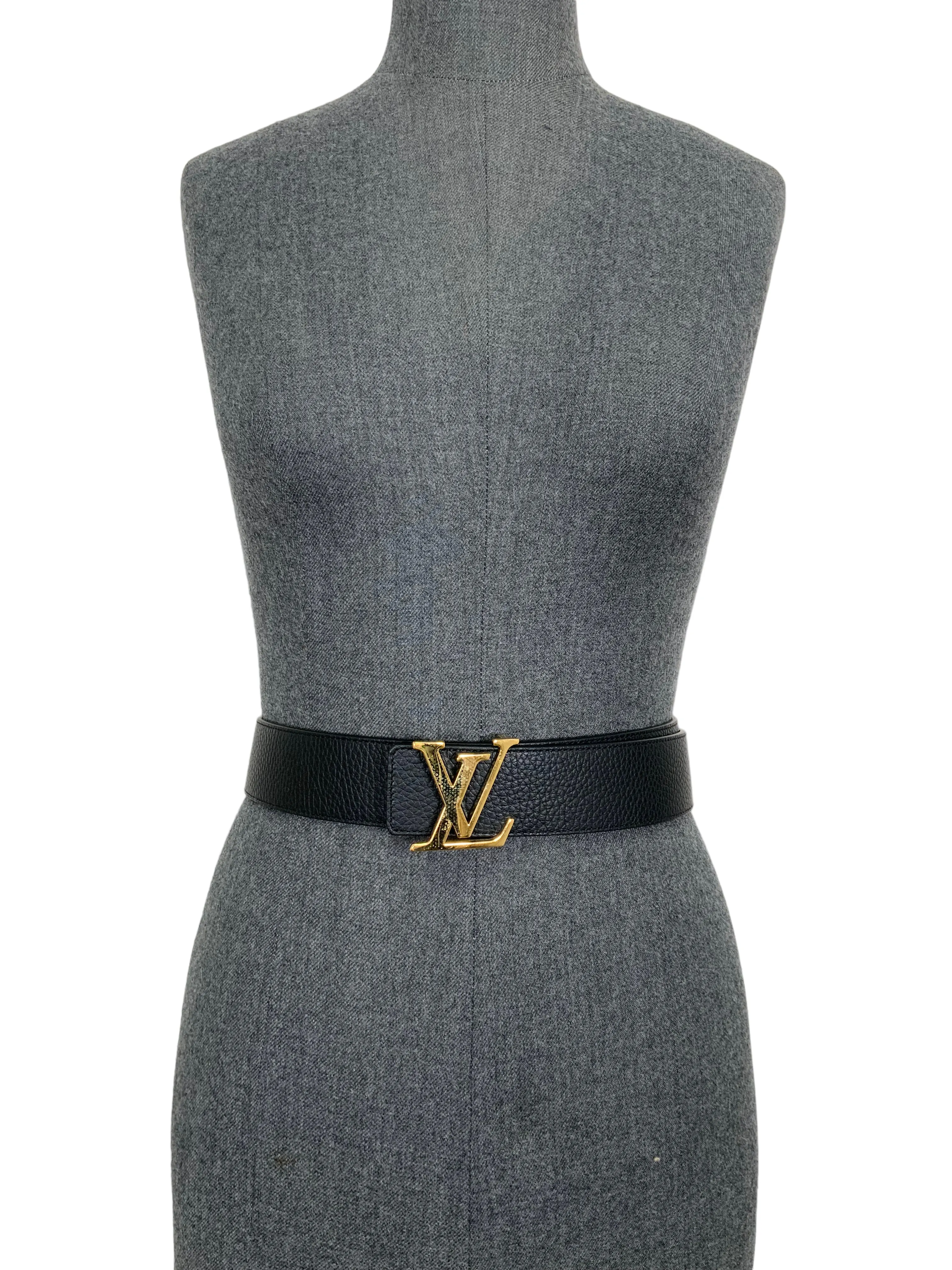 Louis Vuitton LV Initiales Reversible Leather Belt 100