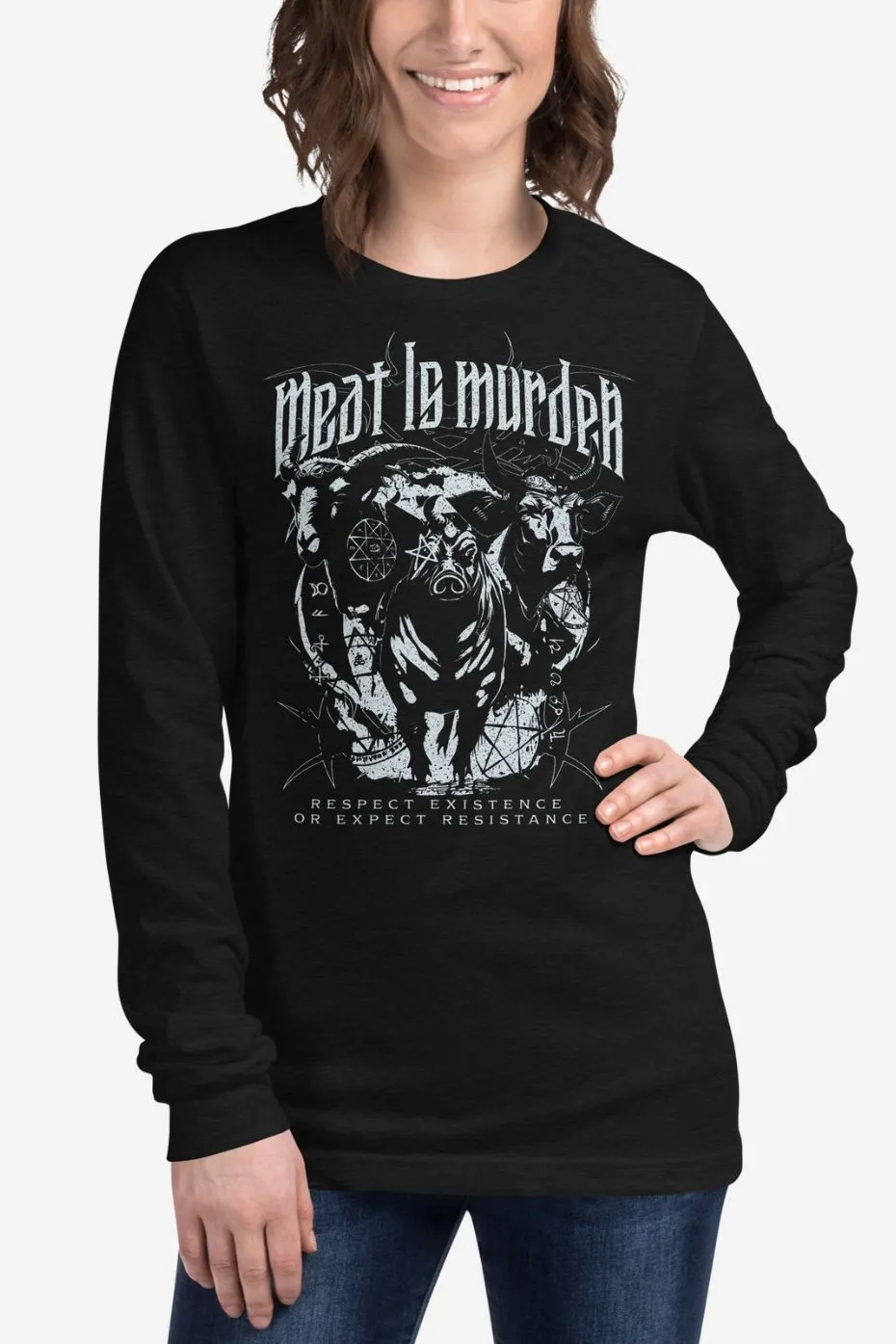 Meat is Murder - Unisex Long Sleeve Tee