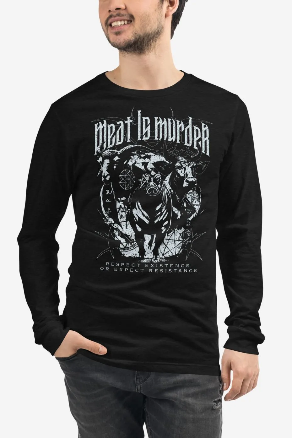 Meat is Murder - Unisex Long Sleeve Tee