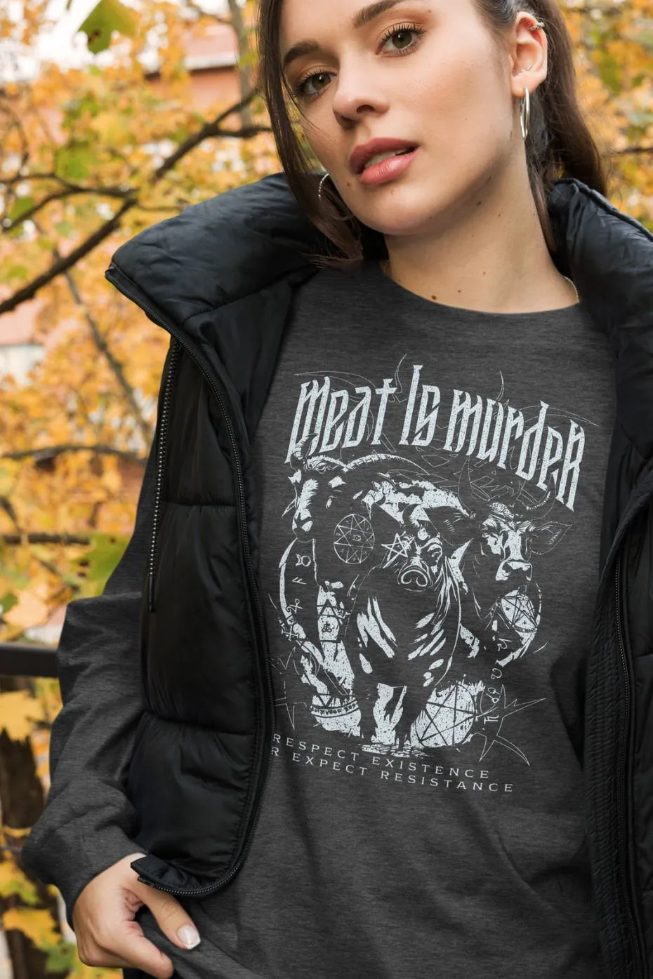 Meat is Murder - Unisex Long Sleeve Tee