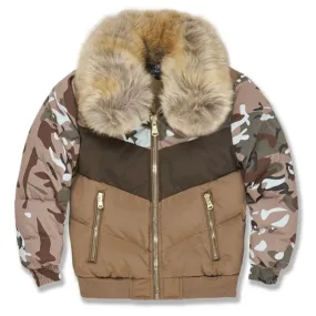 Men’s Nylon Puffer Jacket (Scorpion Camo)