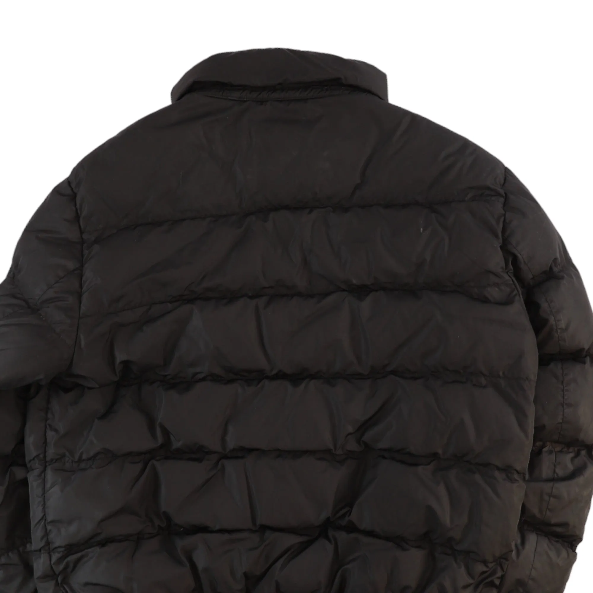 Men's Plaque Logo Down Jacket Black Size IT 50 / L