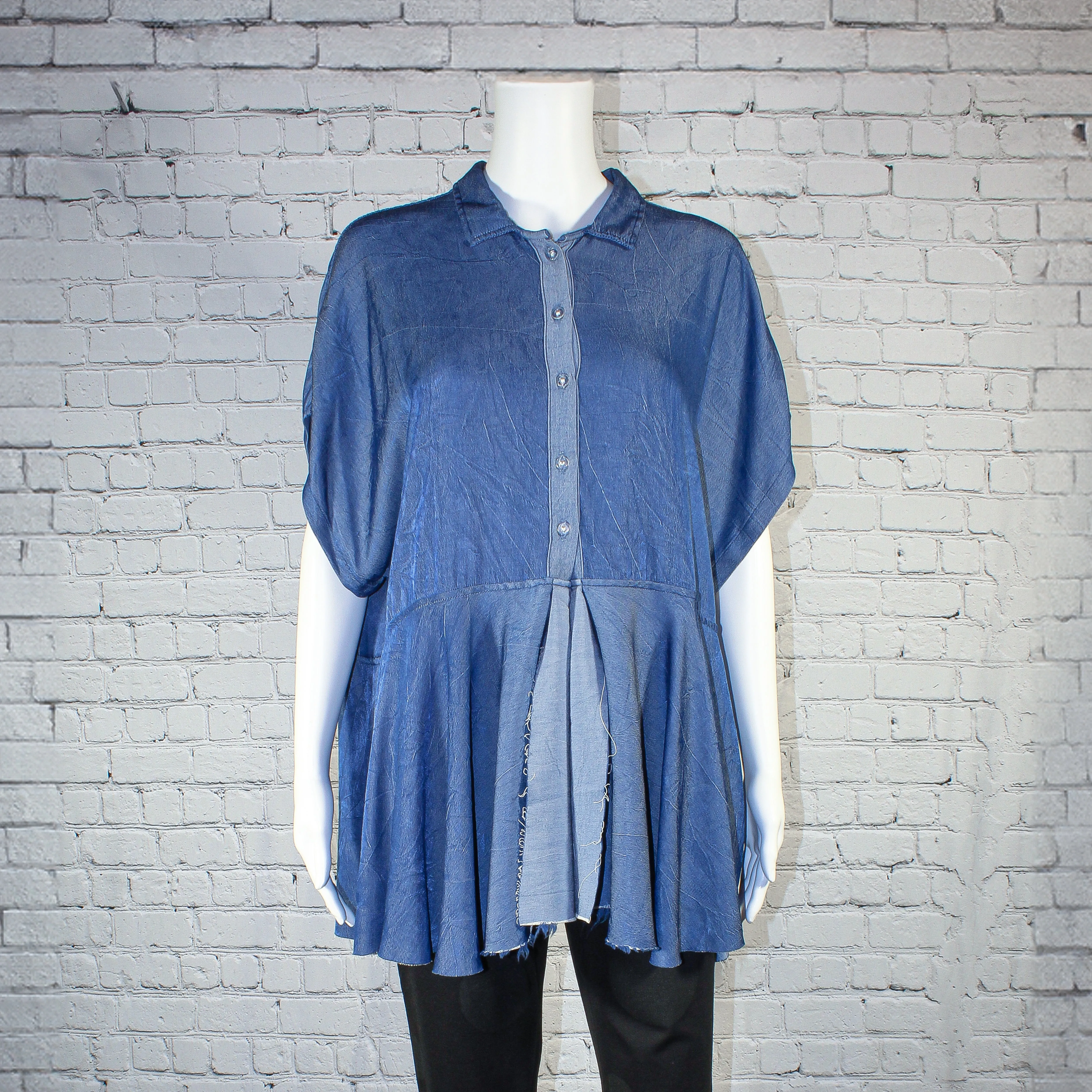 NEW! Pep Top in Denim by Paper Temples