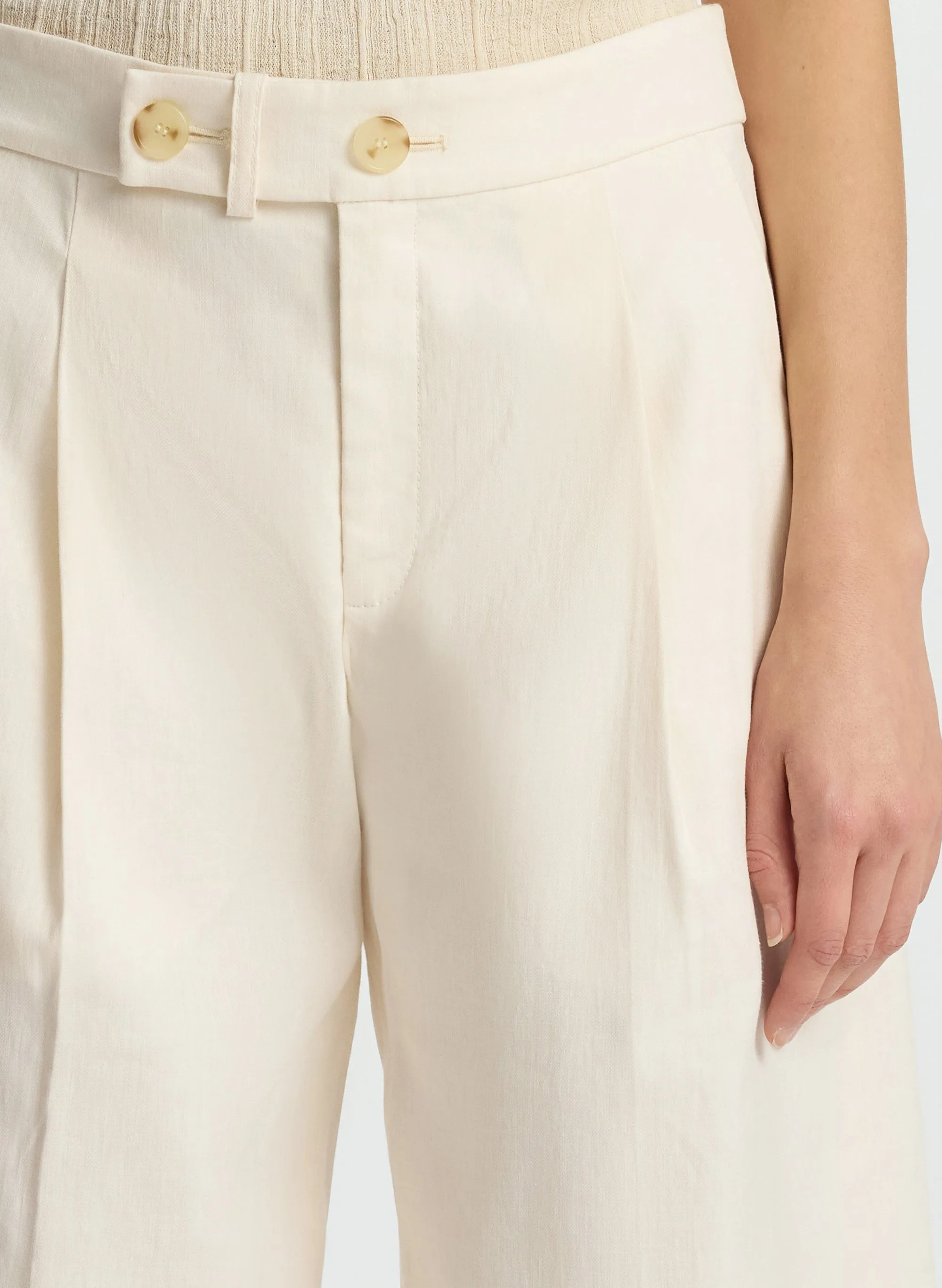 Nico Stretch Linen Short