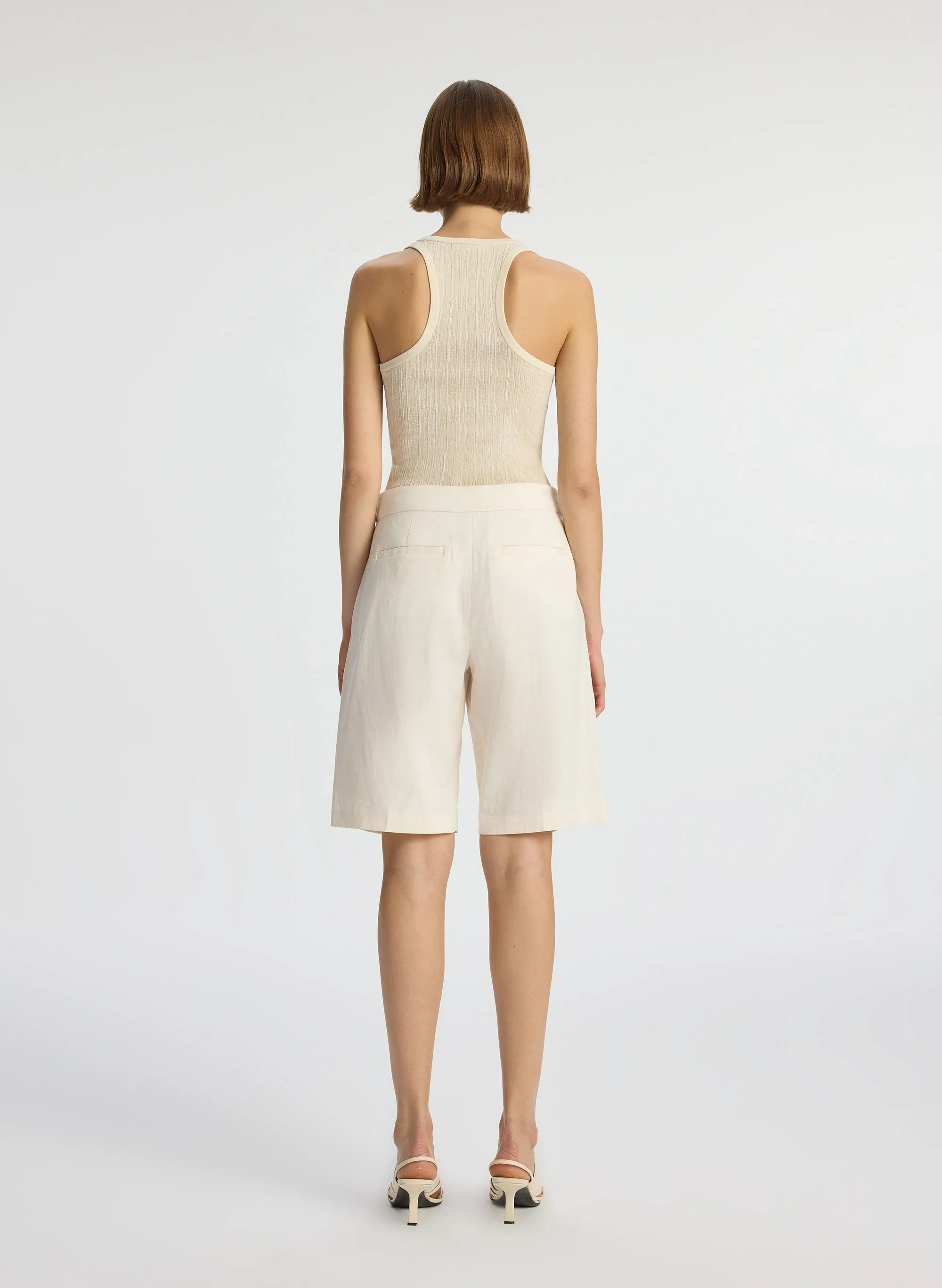 Nico Stretch Linen Short