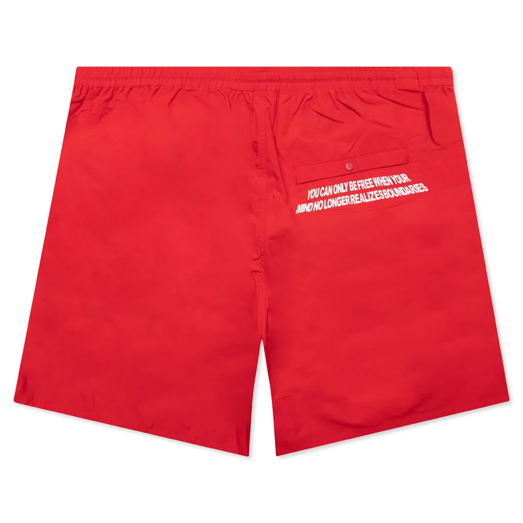 No Boundaries Short - True Red