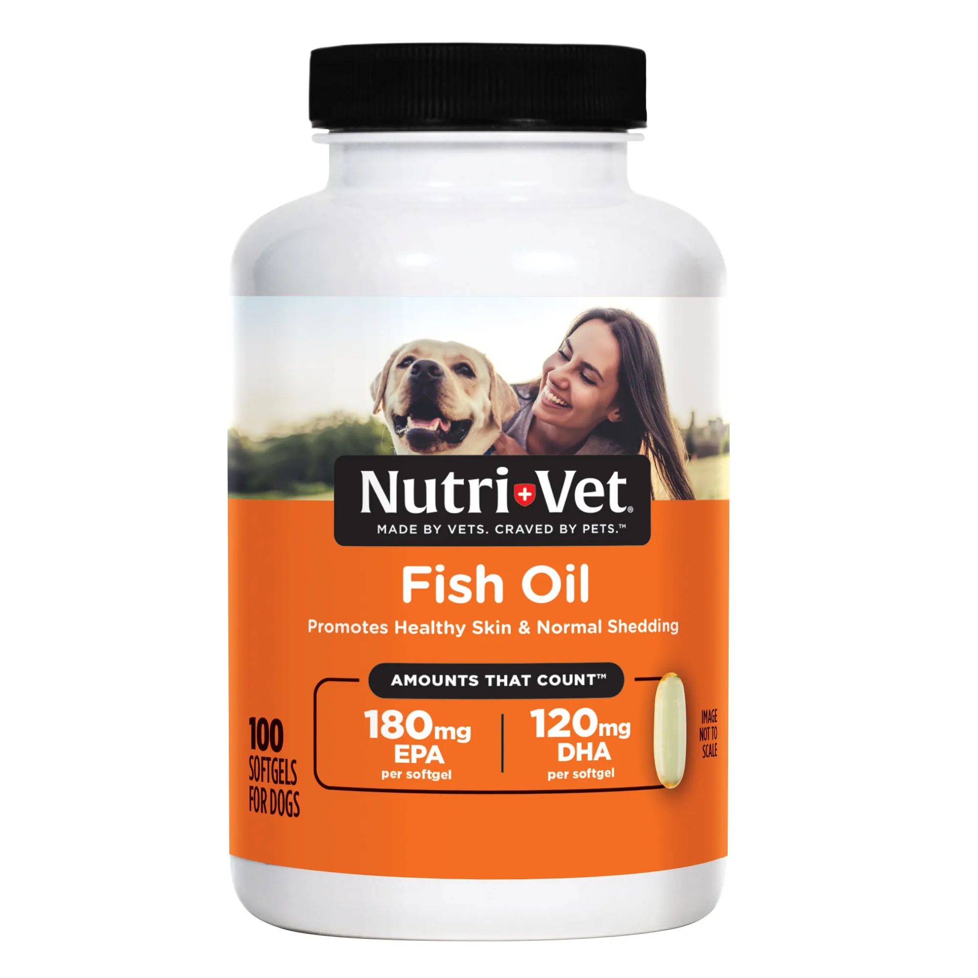 Nutri-Vet Fish Oil Soft Gels 100 Count