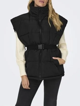 ONLY Gabi Belted Puffer Vest