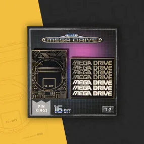 Pin Kings SEGA Mega Drive Enamel Pin Badge Set 1.2 – Retro