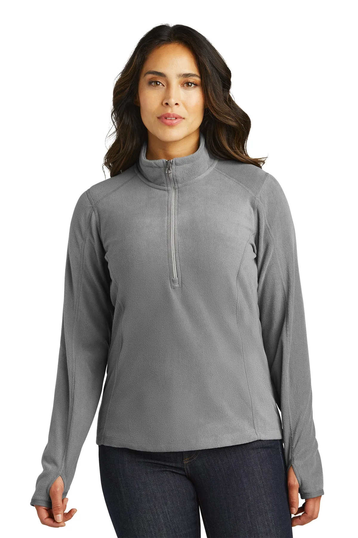 Port Authority L224 Ladies Microfleece 1/2-Zip Pullover