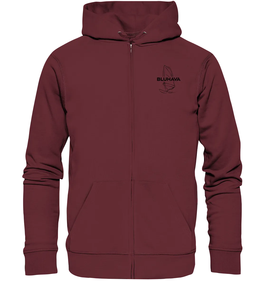 "Windsurf OneLiner" - Unisex Premium Organic Zipper