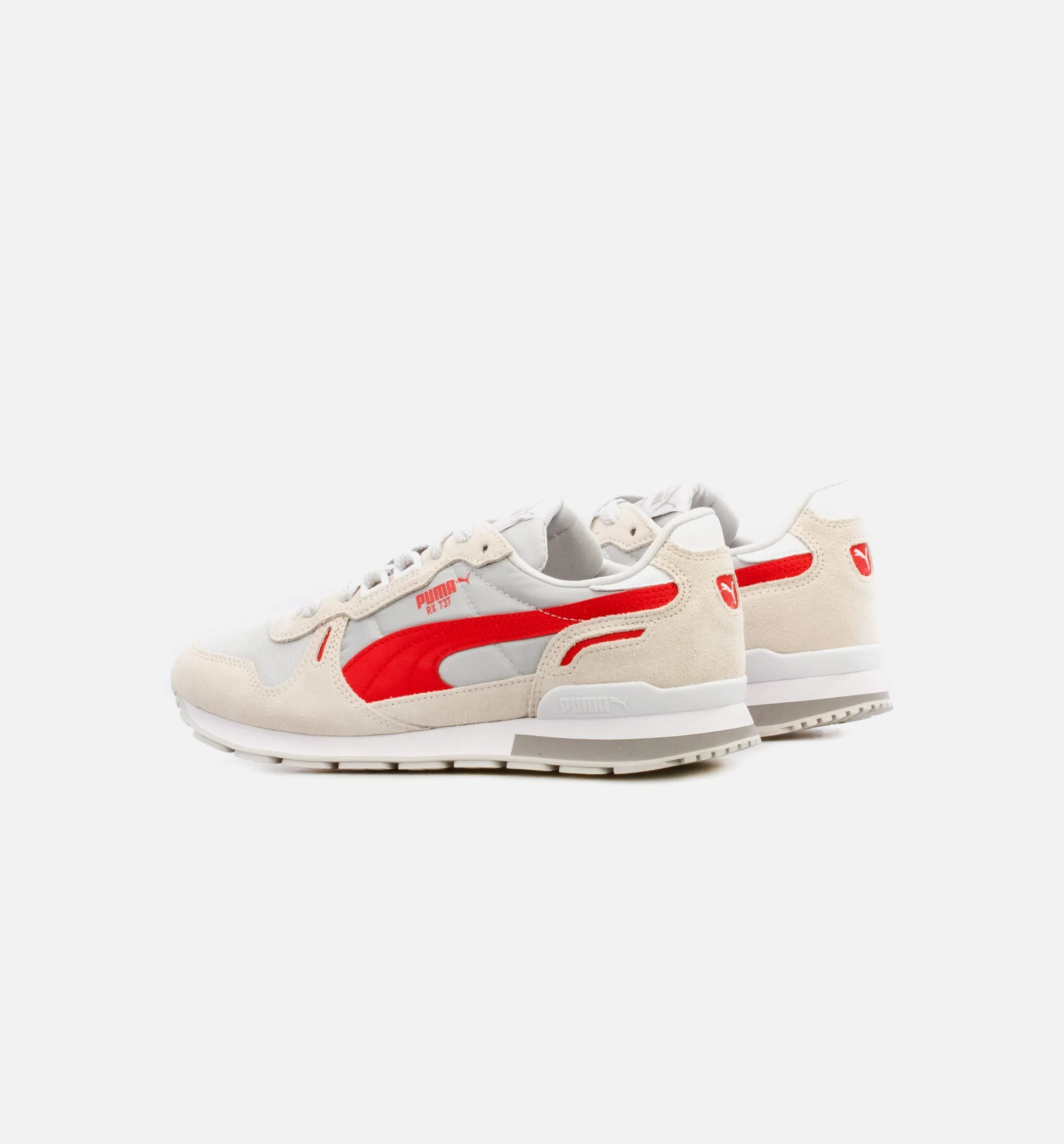 RX 737 OG Mens Lifestyle Shoe - Grey/Red