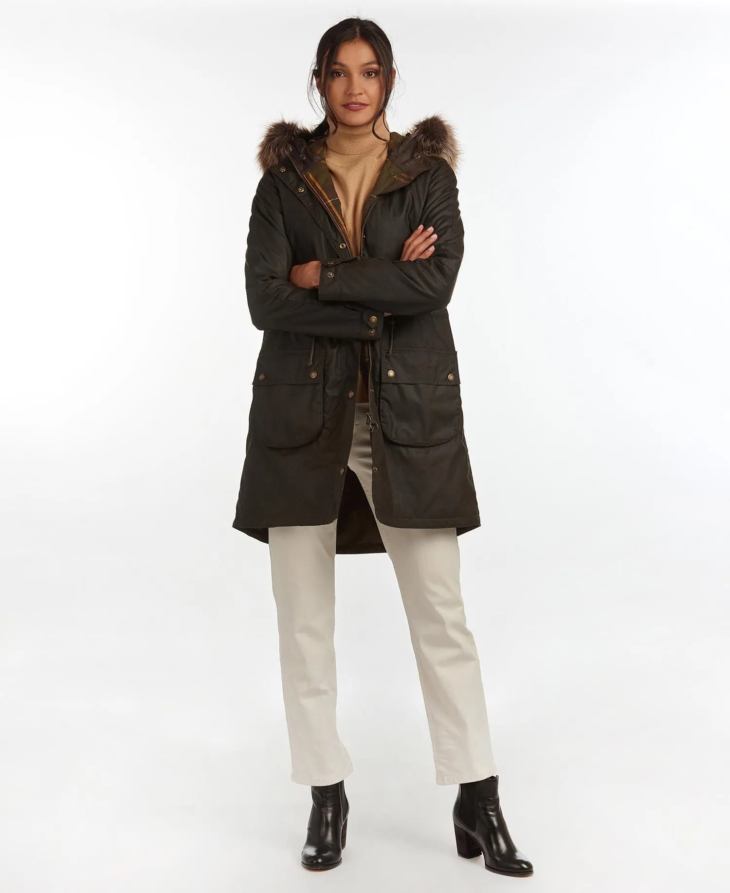 SALE Barbour Womens' Mull Wax Coat