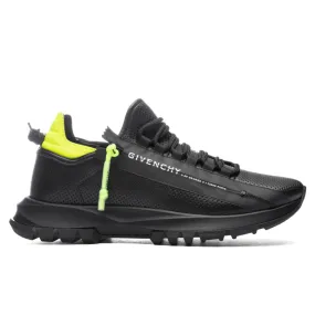 Spectre Runner Low With Zip - Black/Yellow