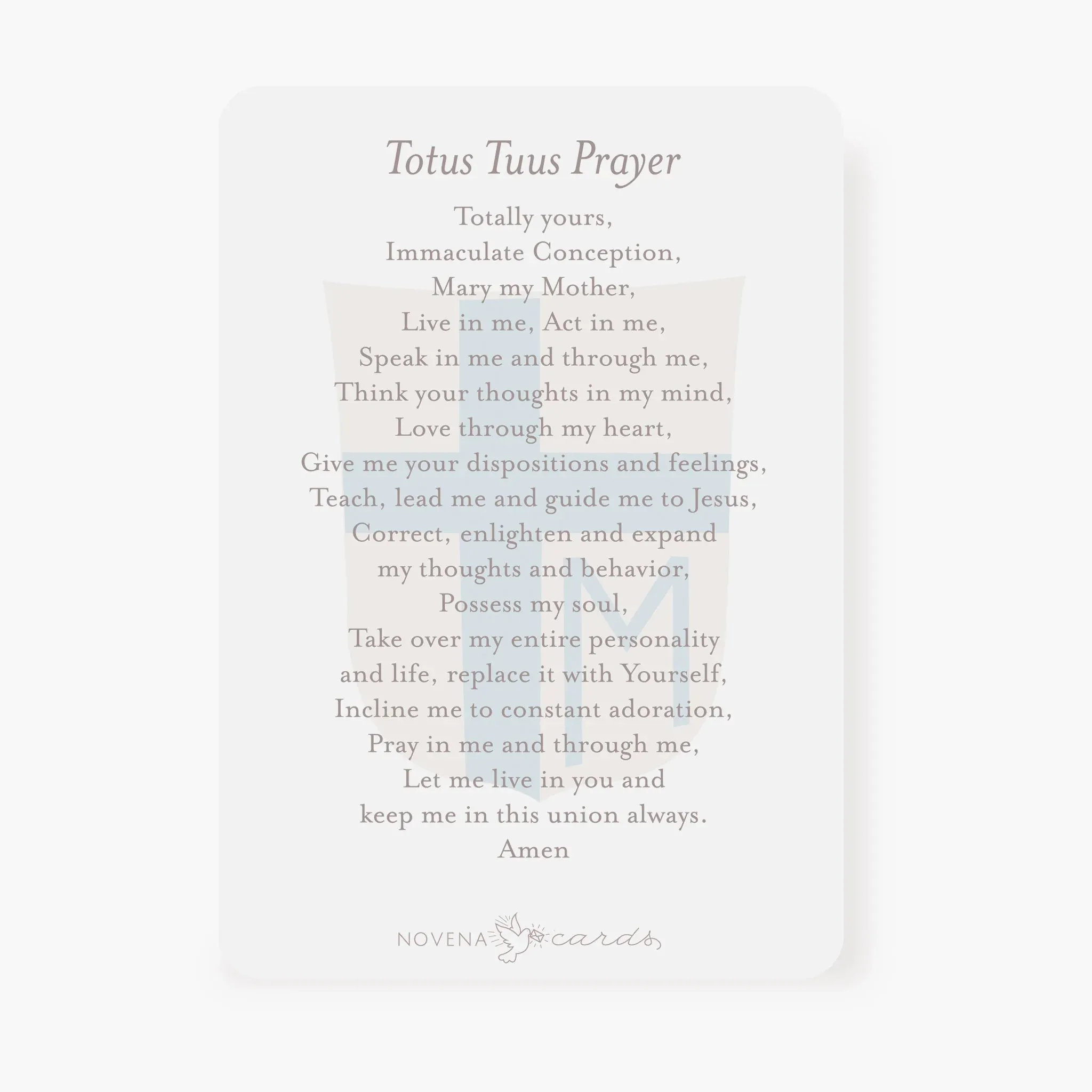 St. John Paul II Prayer Card