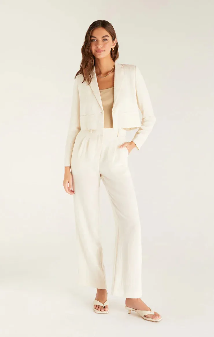 The Dana Airy Cropped Blazer