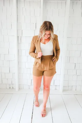 The Dana Airy Cropped Blazer