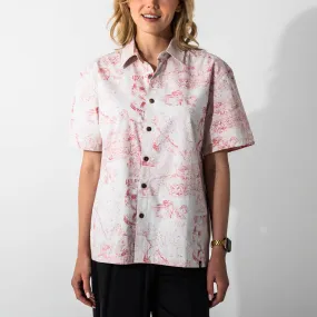 The Flash All Over Comic Print Button-Down Shirt