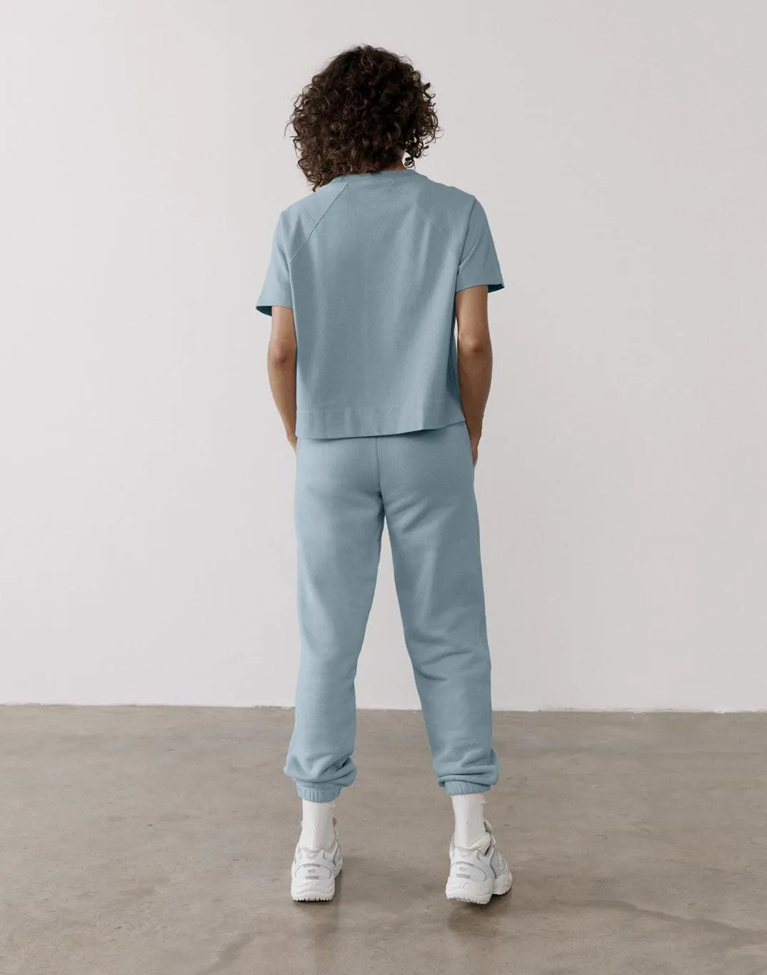 The Jogger in Chalk Blue